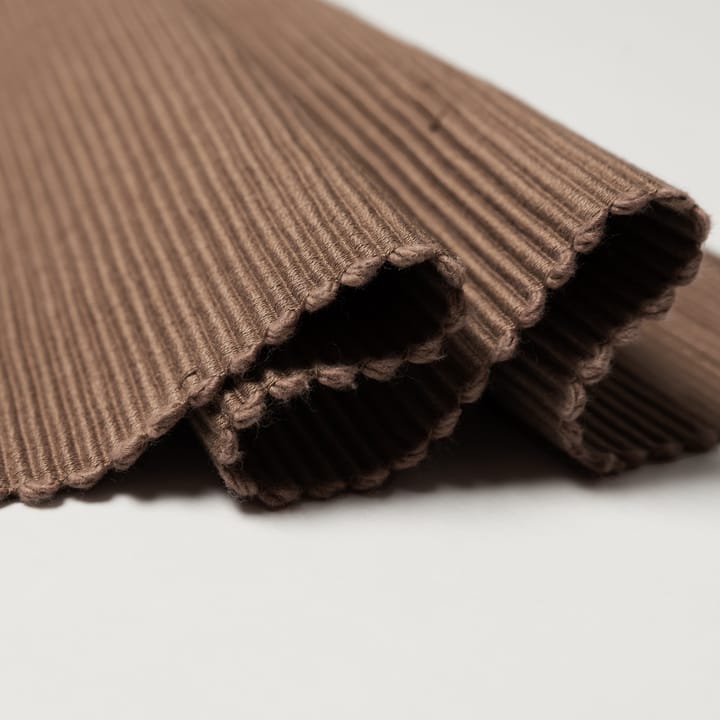 Uni ランチョンマット 35x46 cm 4枚, Dark mole brown Linum | リナム
