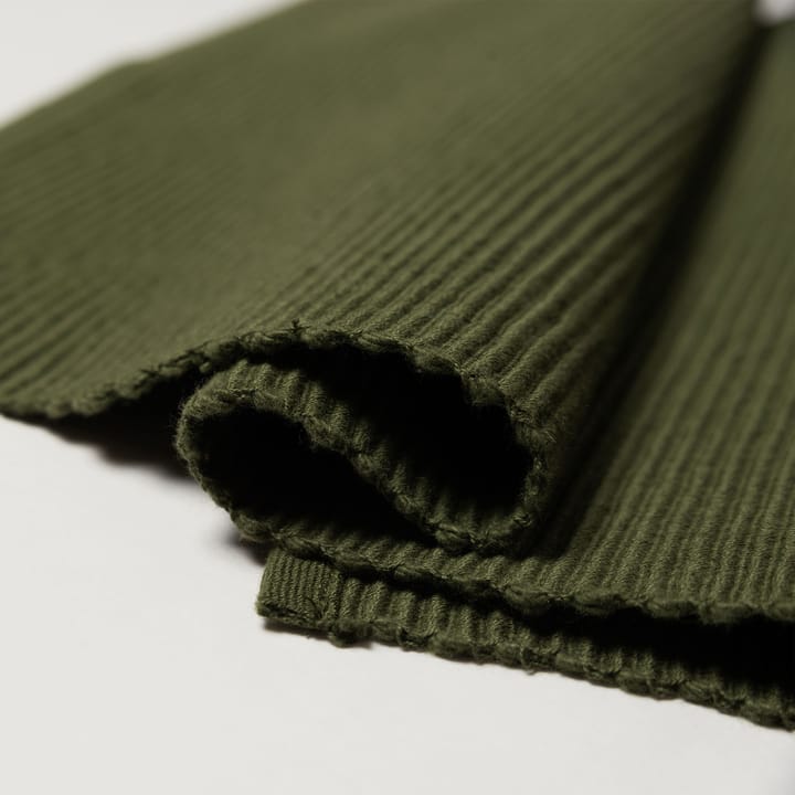Uni ランチョンマット 35x46 cm 4枚, Dark olive green Linum | リナム