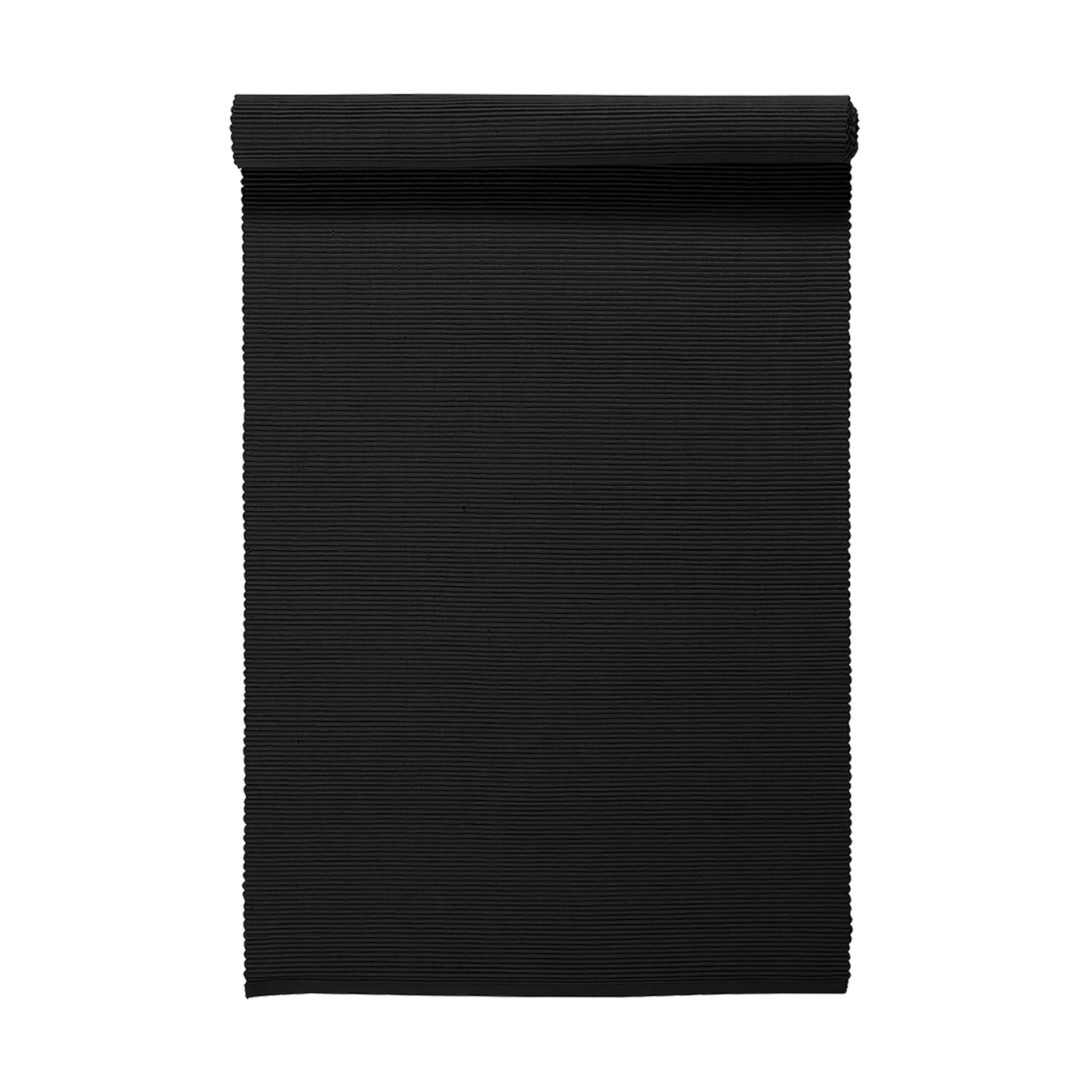 Uni テーブルランナー 45x150 cm, Black Linum | リナム