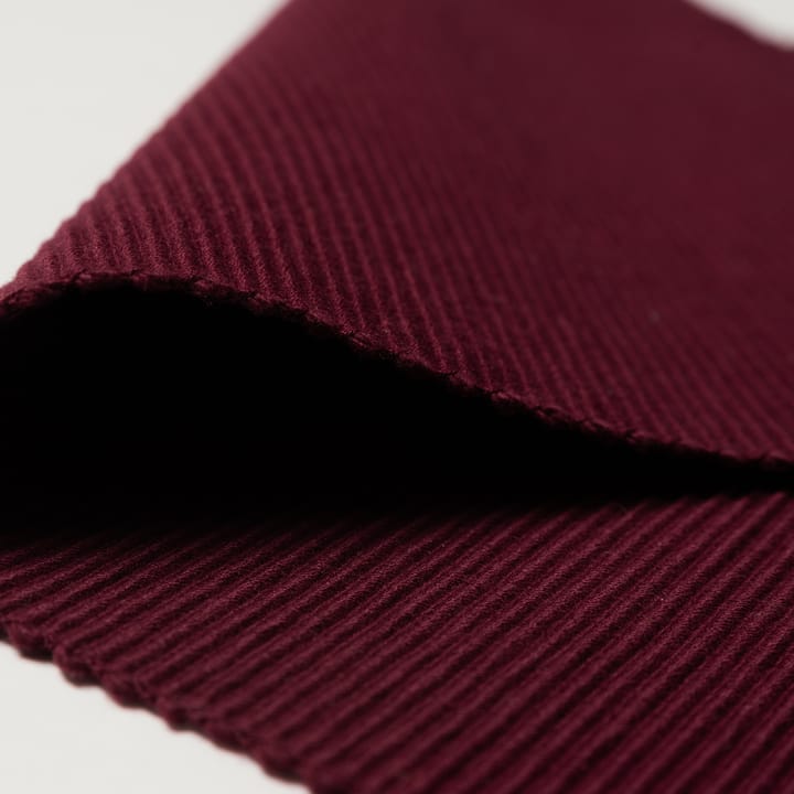 Uni テーブルランナー 45x150 cm, Burgundy red Linum | リナム