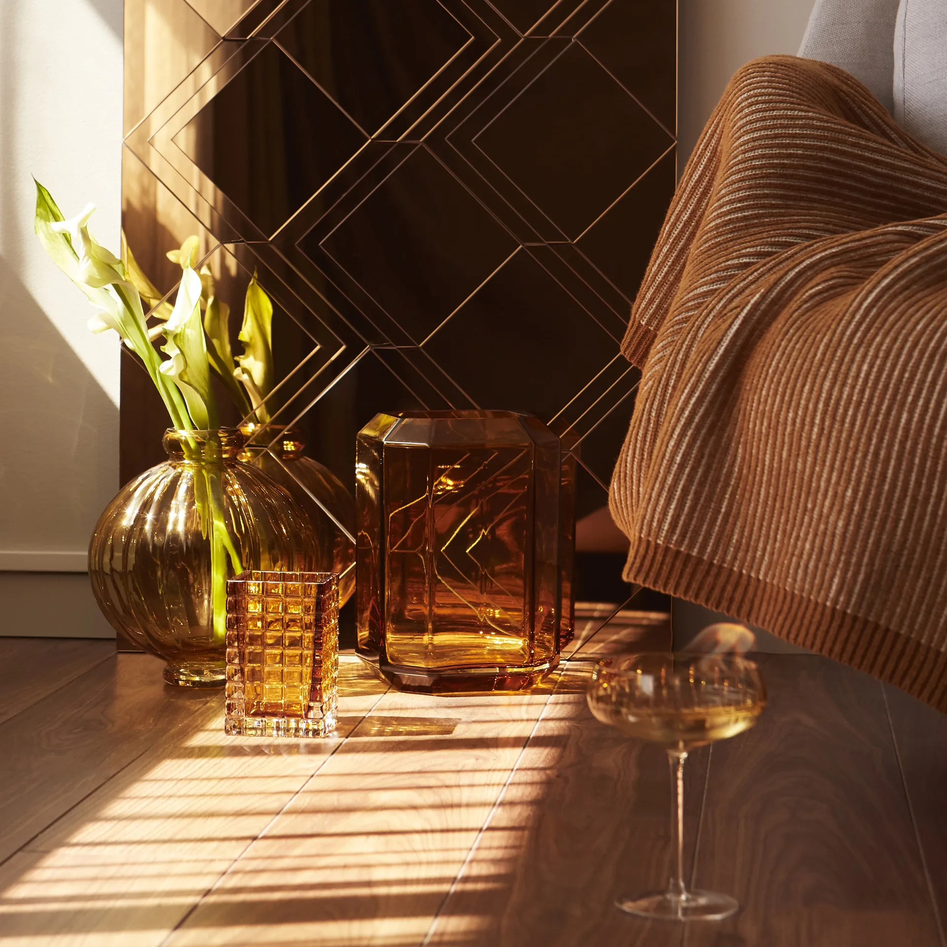 シティーライト 3  キャンドル ホルダー, amber Louise Roe | ルイスローコペンハーゲン