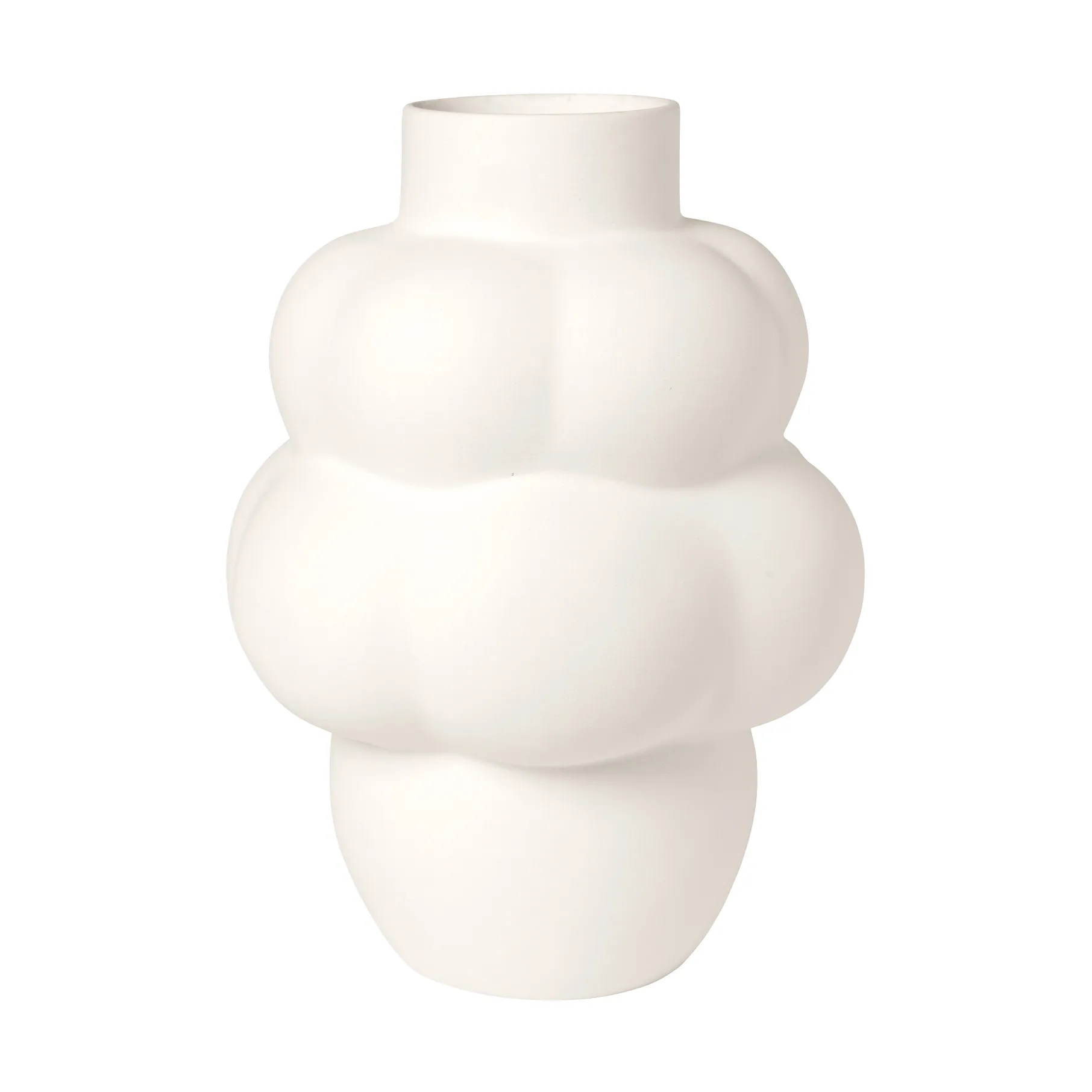 Balloon 04 花瓶 Petit 18 cm, Raw White Louise Roe | ルイスローコペンハーゲン
