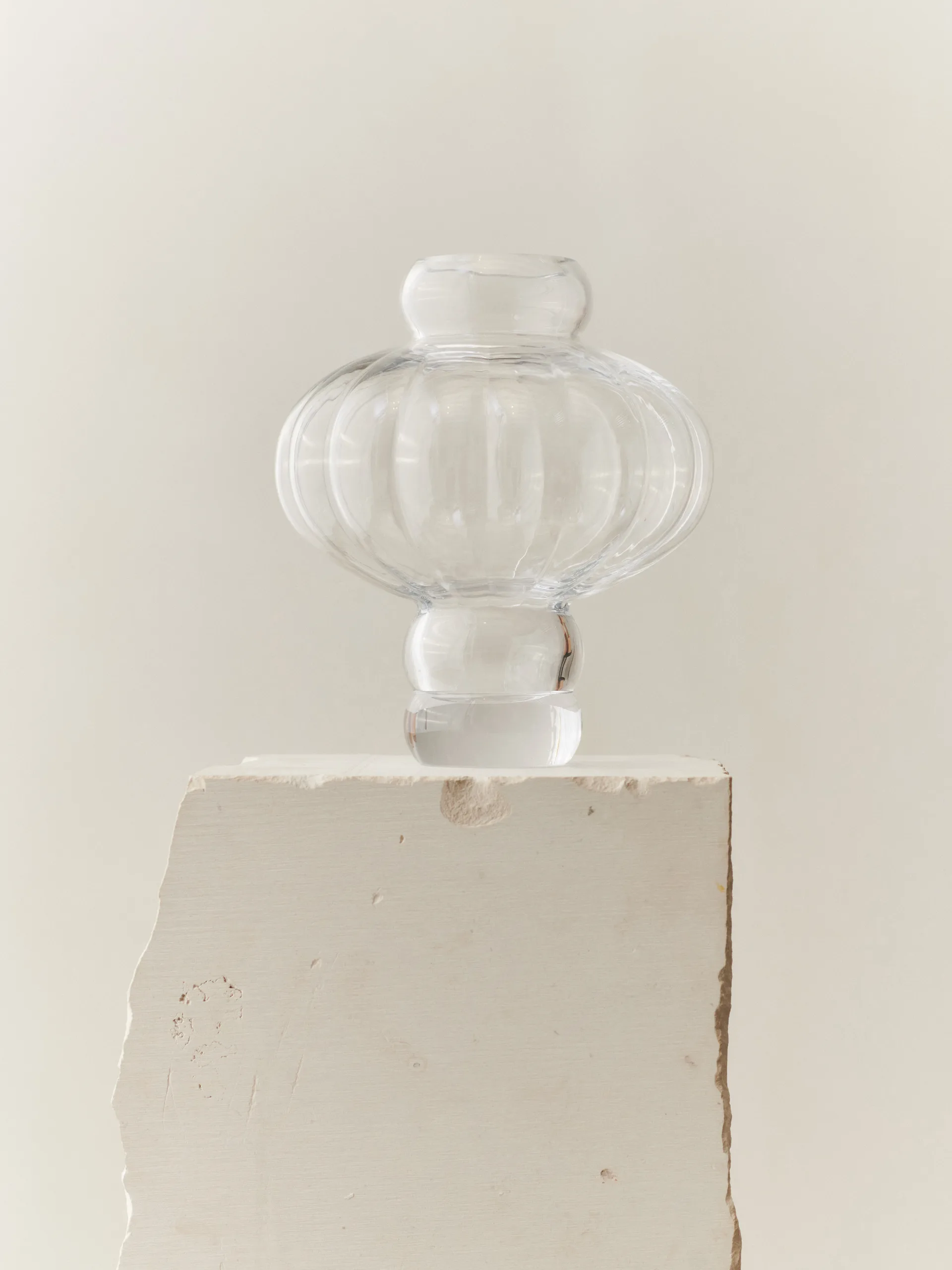 Balloon 08 花瓶 30 cm, Clear Louise Roe | ルイスローコペンハーゲン