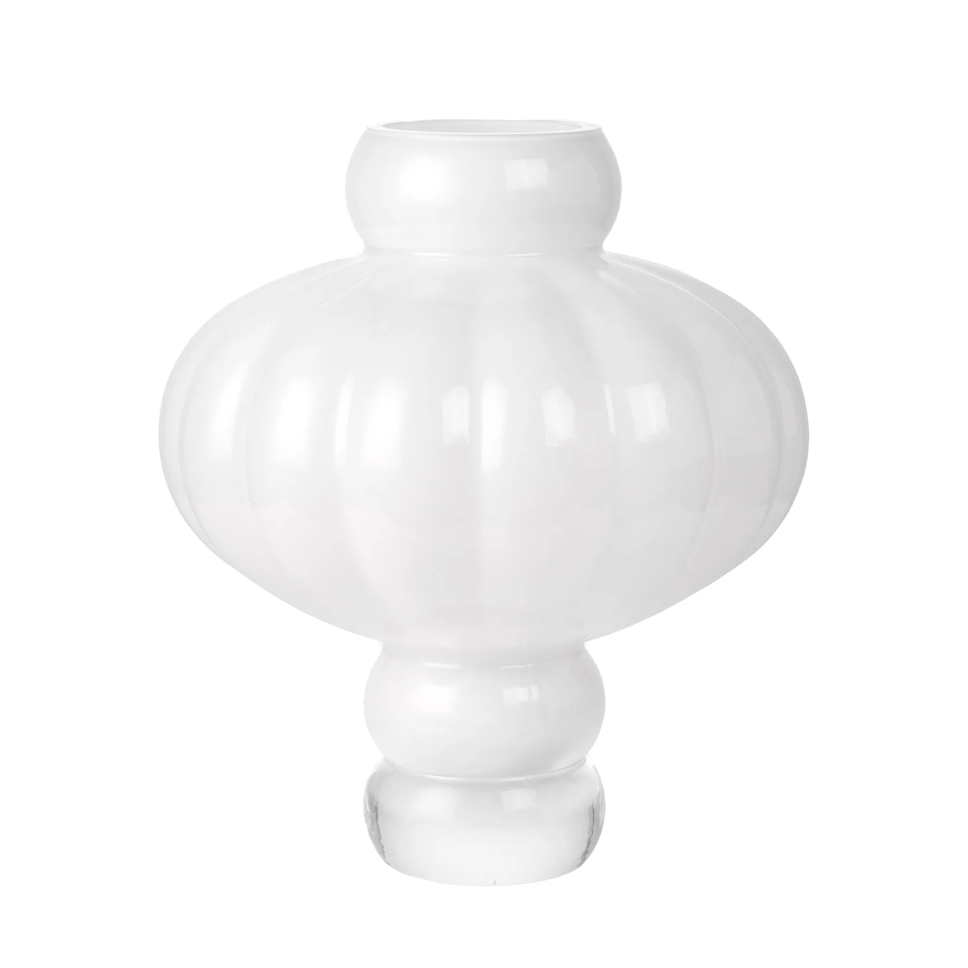 Balloon 08 花瓶 30 cm, Opal White Louise Roe | ルイスローコペンハーゲン