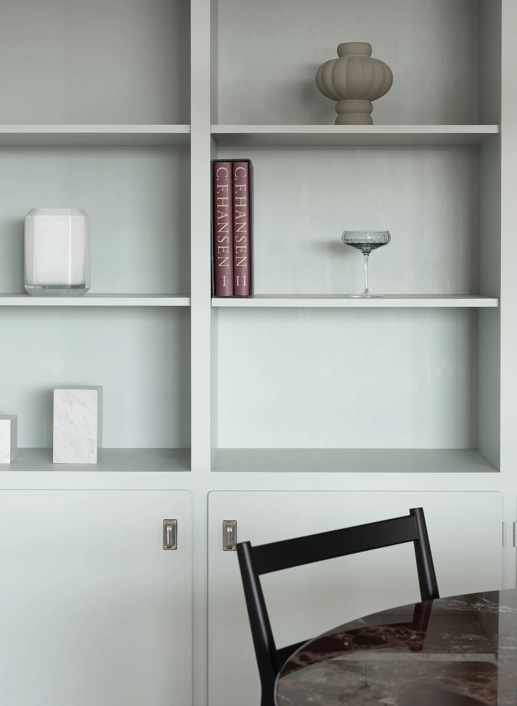 Balloon 花瓶 20 cm, Sanded Grey Louise Roe | ルイスローコペンハーゲン