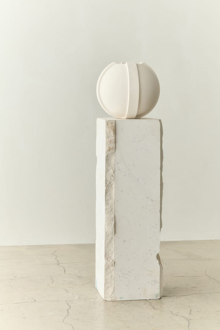 Vinci 花瓶 01 29 cm, Raw White Louise Roe | ルイスローコペンハーゲン
