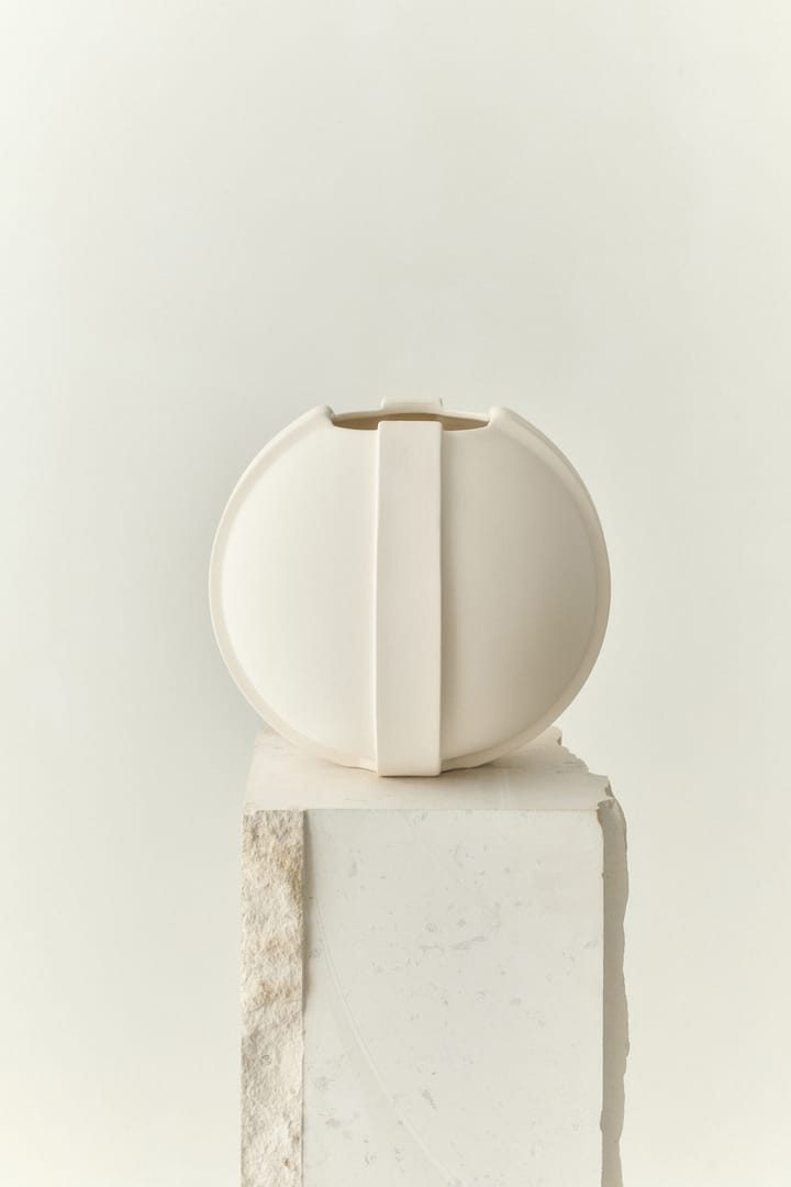 Vinci 花瓶 01 29 cm, Raw White Louise Roe | ルイスローコペンハーゲン