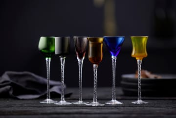 London スナップスグラス 2.5-5 cl 6本セット - Mix - Lyngby Glas