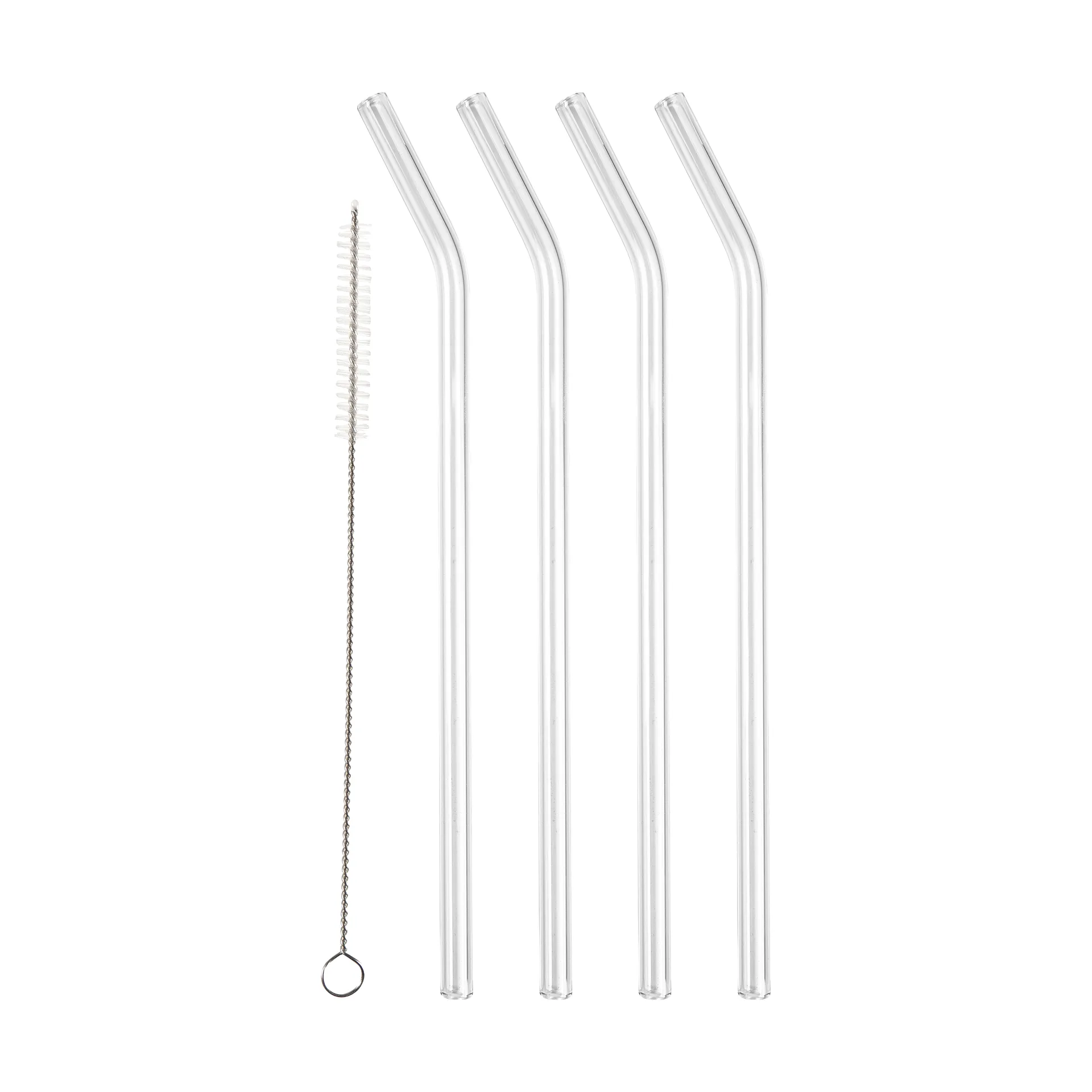 Lyngby ガラスストロー 21.5 cm 4本セット, Clear Lyngby Glas