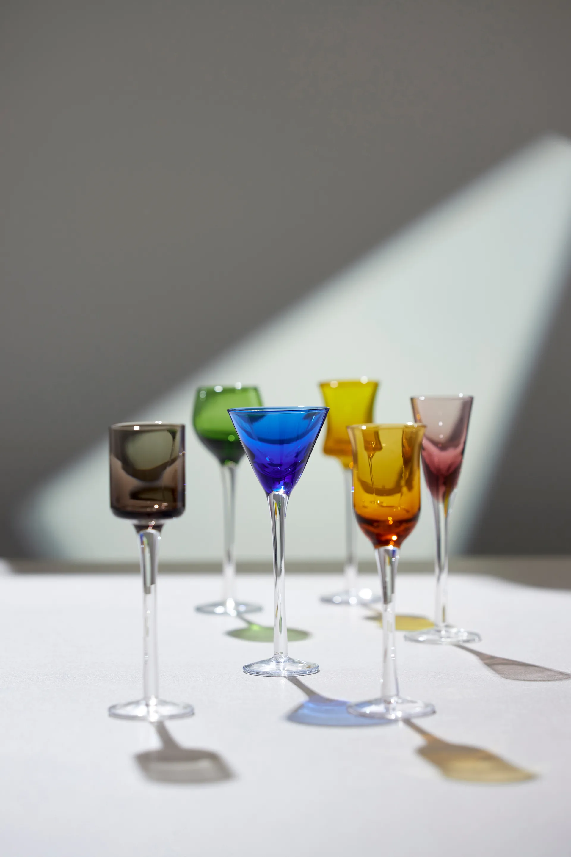 Lyngby Glas スナップグラス 2.5-5 cl 6本セット, Mix Lyngby Glas