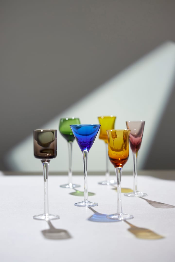 Lyngby Glas スナップグラス 2.5-5 cl 6本セット, Mix Lyngby Glas