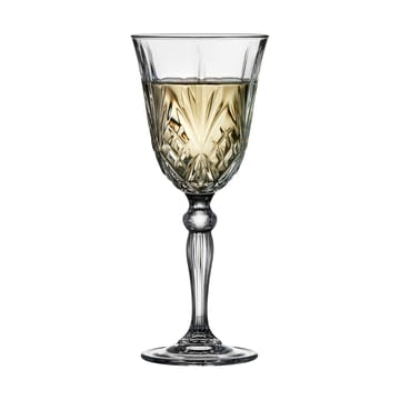 Melodia 白ワイングラス 21 cl 4本セット - Crystal - Lyngby Glas
