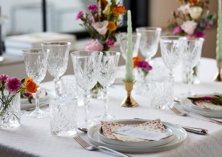 Melodia 白ワイングラス 21 cl 4本セット, Crystal Lyngby Glas