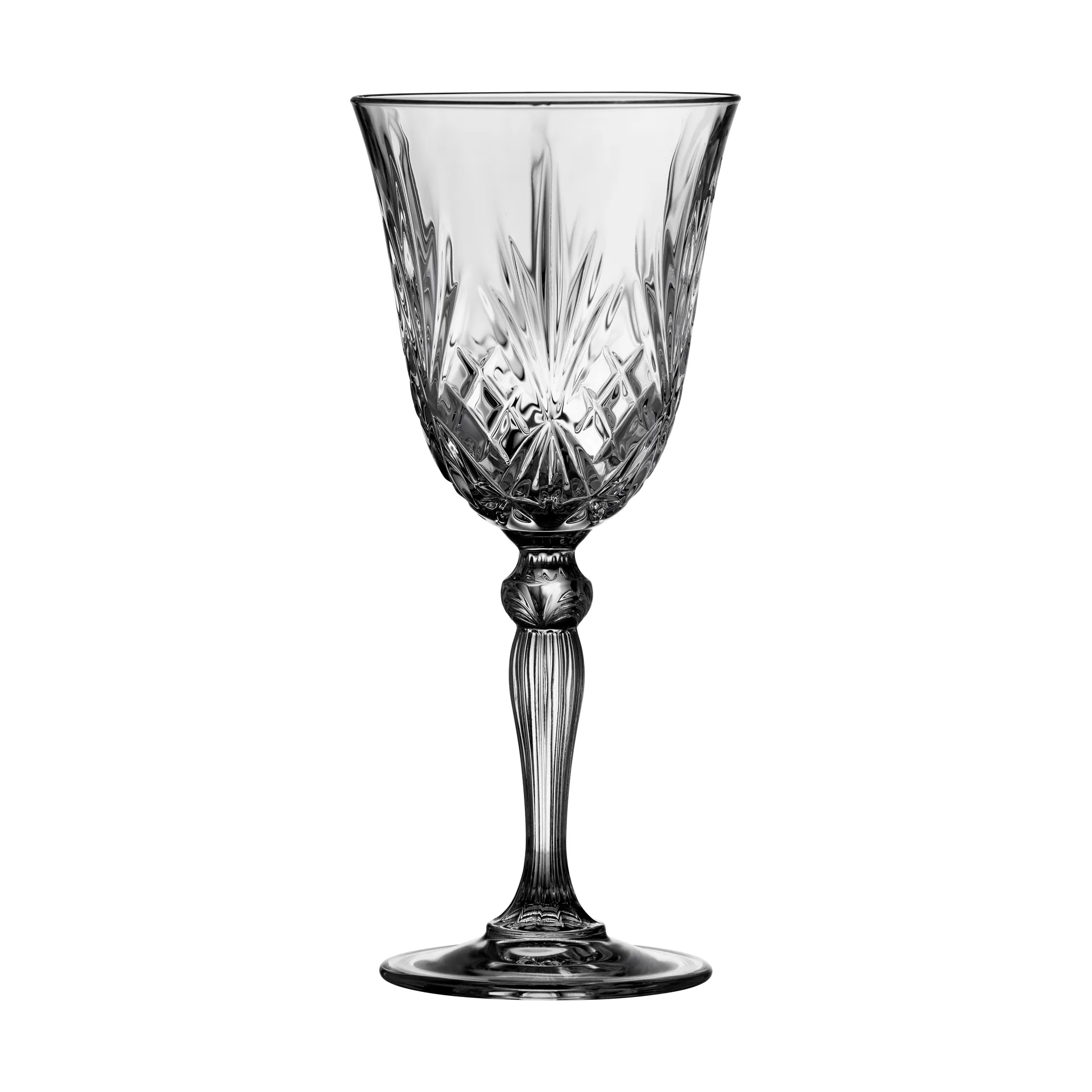 Melodia 赤ワイングラス 27 cl 4本セット, Crystal Lyngby Glas