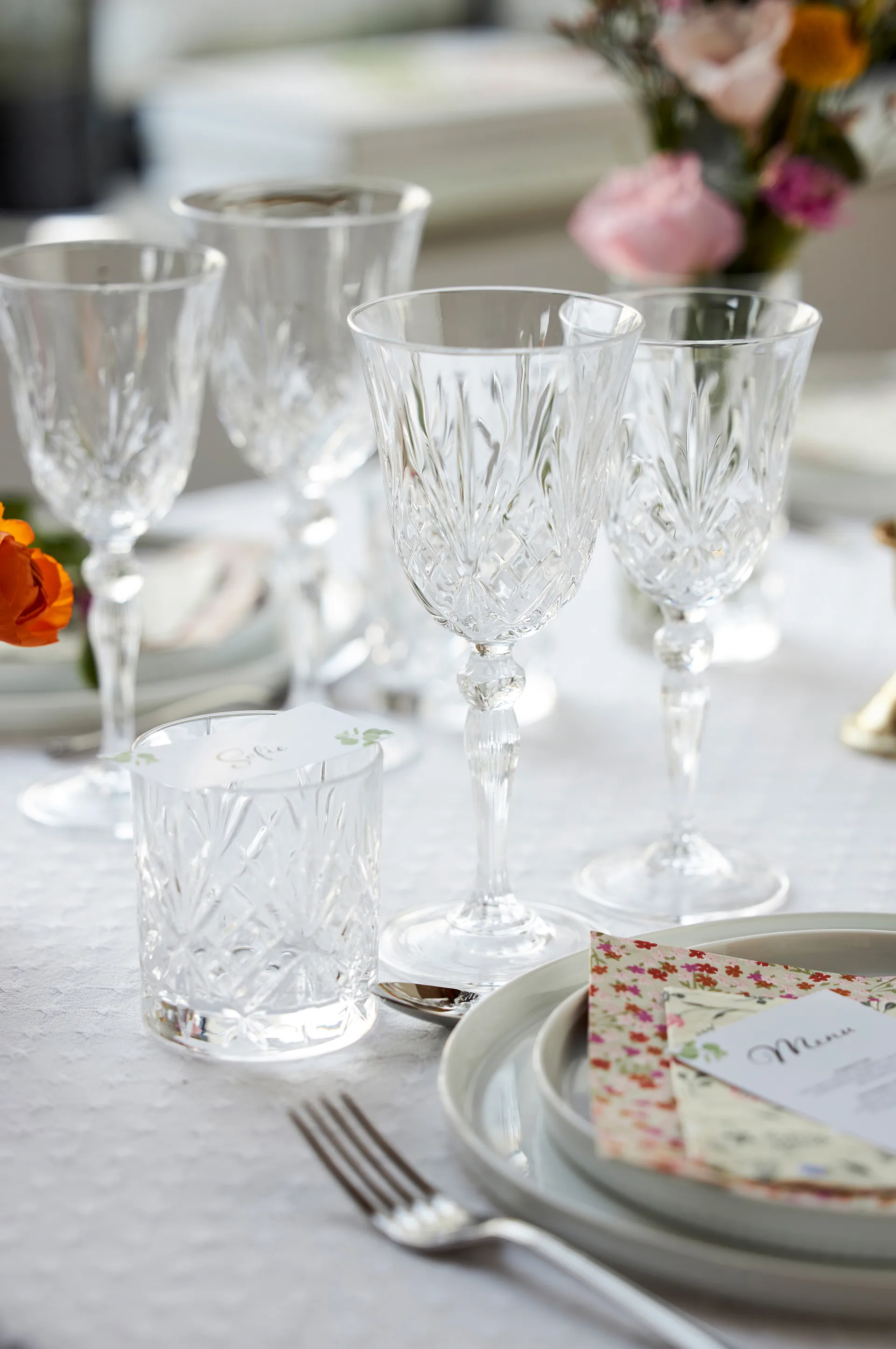 Melodia 赤ワイングラス 27 cl 4本セット, Crystal Lyngby Glas