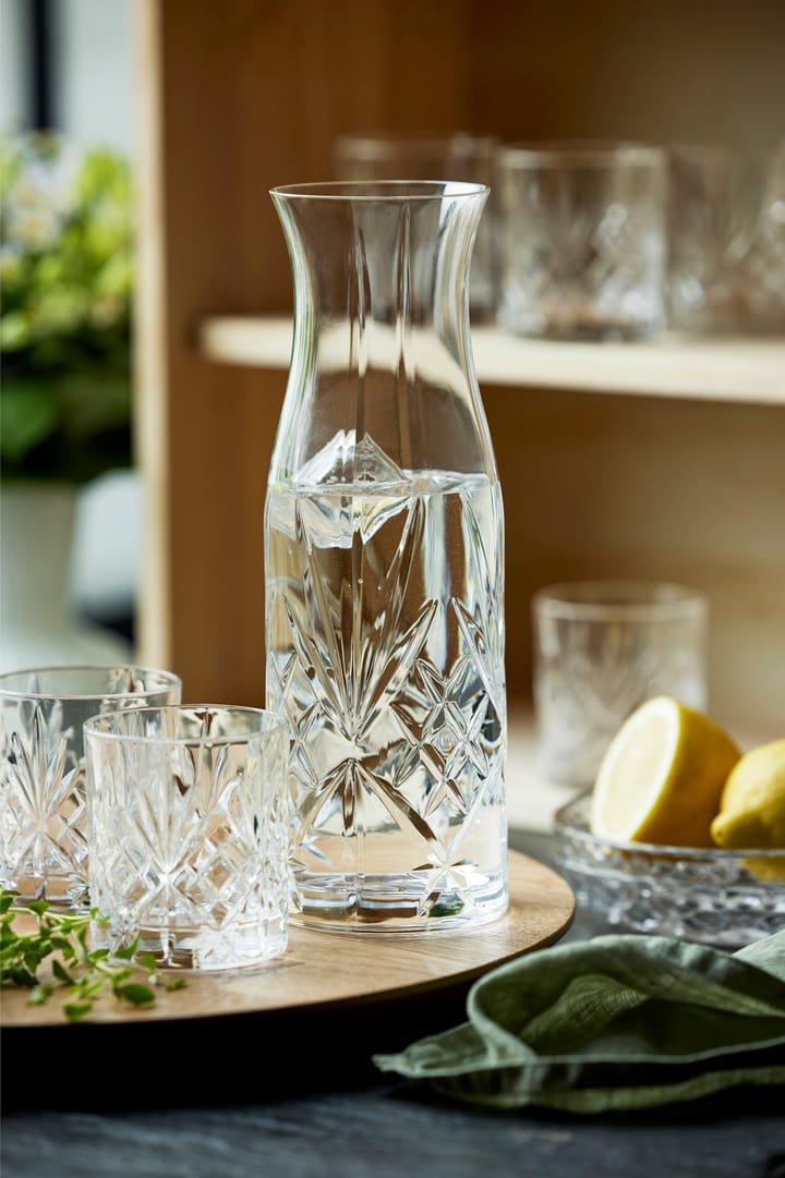 Melodia カラフェ ＆ グラス 7 本セット, Crystal Lyngby Glas
