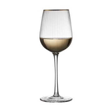 Palermo Gold 白ワイングラス 30 cl 4本セ��ット - Clear-gold - Lyngby Glas