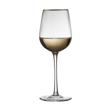 Palermo Gold 白ワイングラス 30 cl 4本セット - Clear-gold - Lyngby Glas