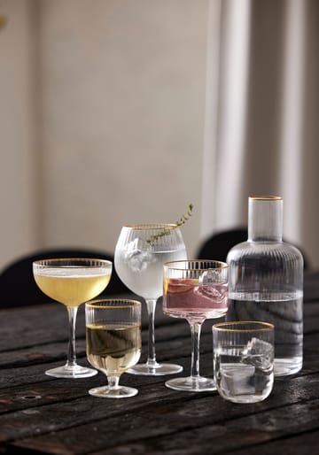 Palermo Gold カクテルグラス 31.5 cl 4本セット - Clear-gold - Lyngby Glas