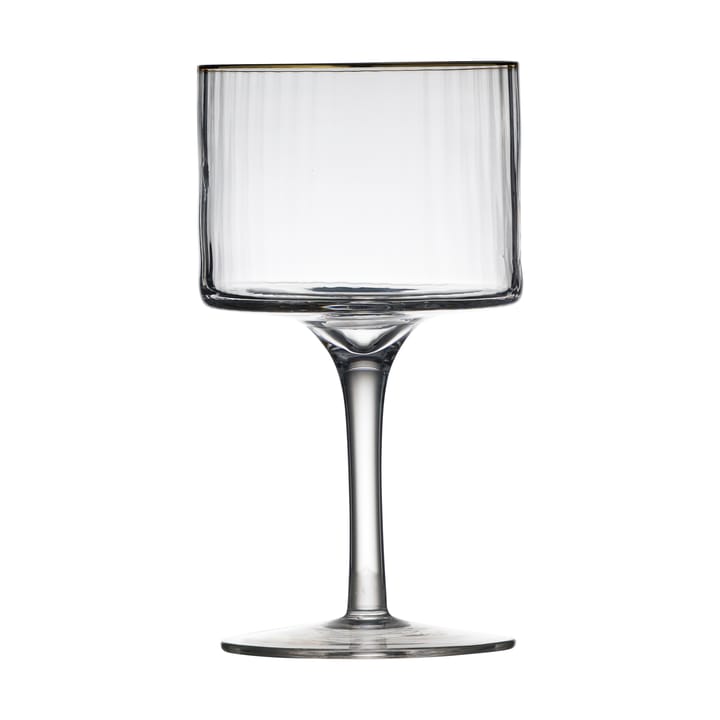 Palermo Gold ジン & トニックグラス 32 cl 4本セット, Clear-gold Lyngby Glas