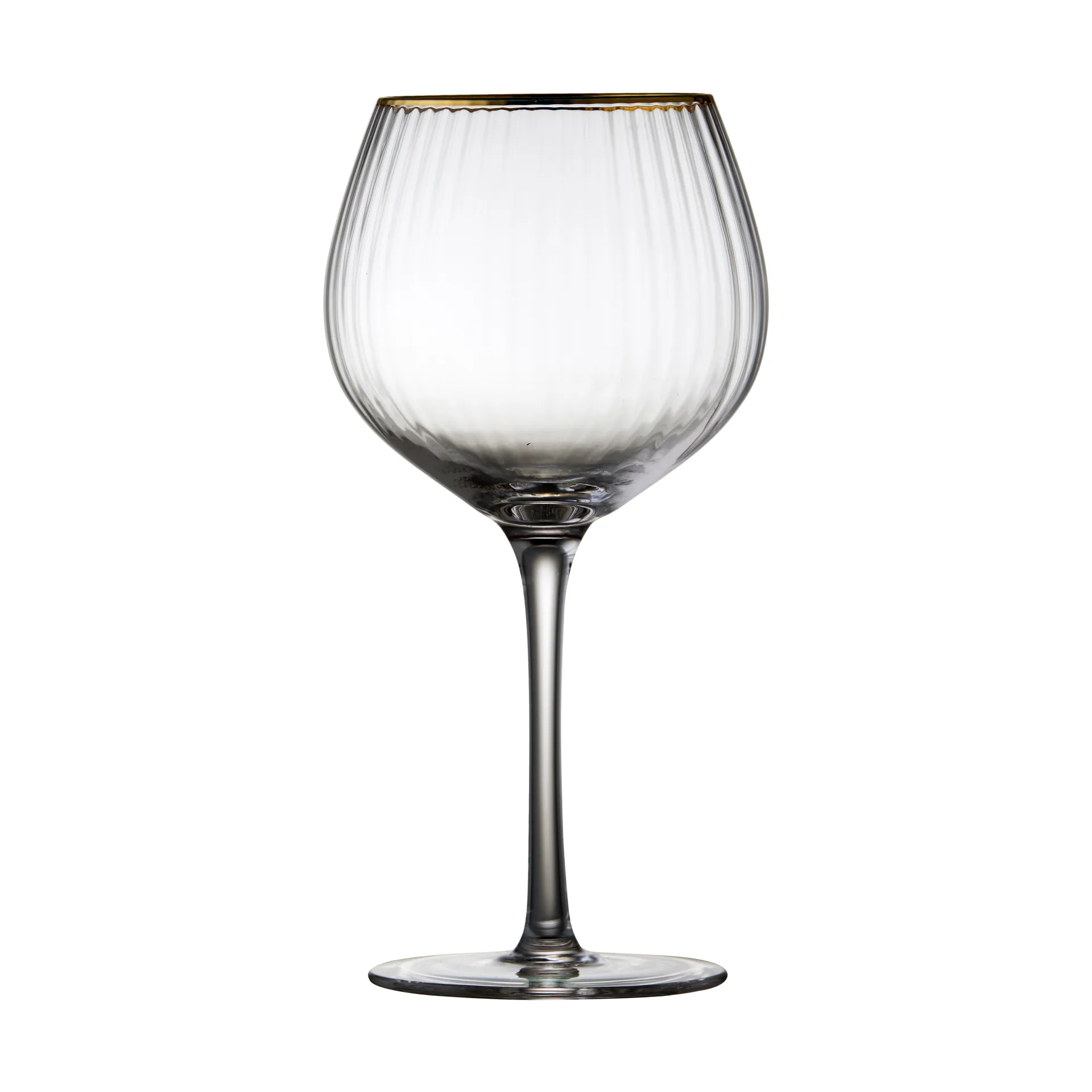 Palermo Gold ジン & トニックグラス 65 cl 4本セット, Clear-gold Lyngby Glas