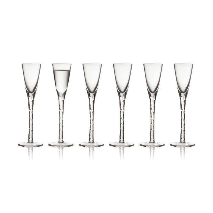 Paris スナップスグラス 2.5 cl 6本セット - Clear - Lyngby Glas