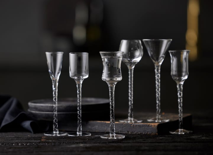 Rom スナップスグラス 2.5-5 cl 6本セット, Clear Lyngby Glas