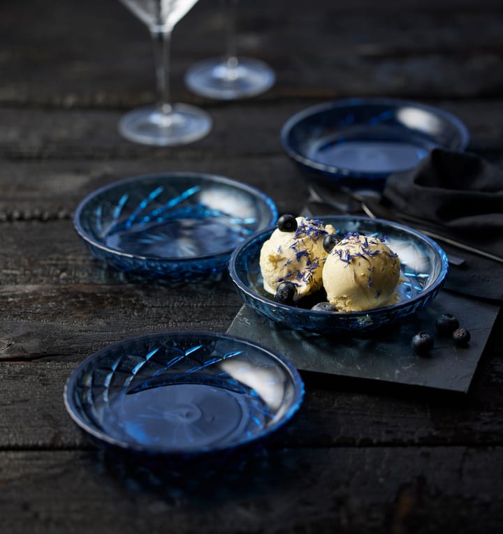Sorrento スモールプレート Ø16 cm 4個セット, Blue Lyngby Glas