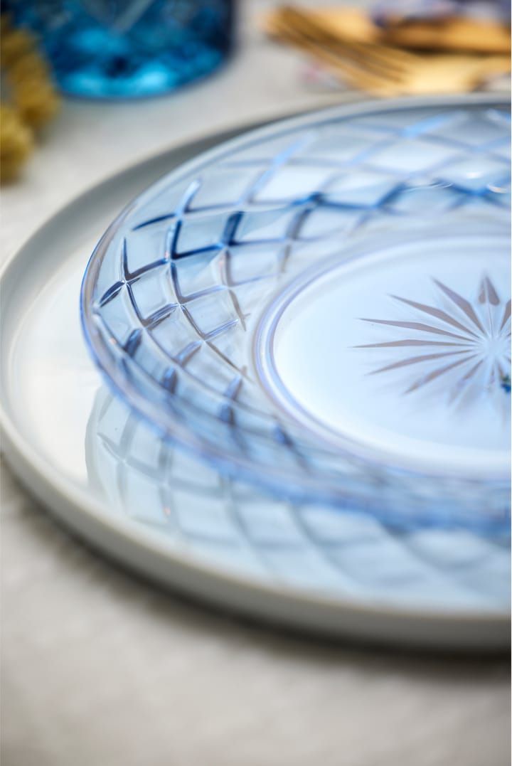 Sorrento プレート Ø21 cm 4枚, Blue Lyngby Glas
