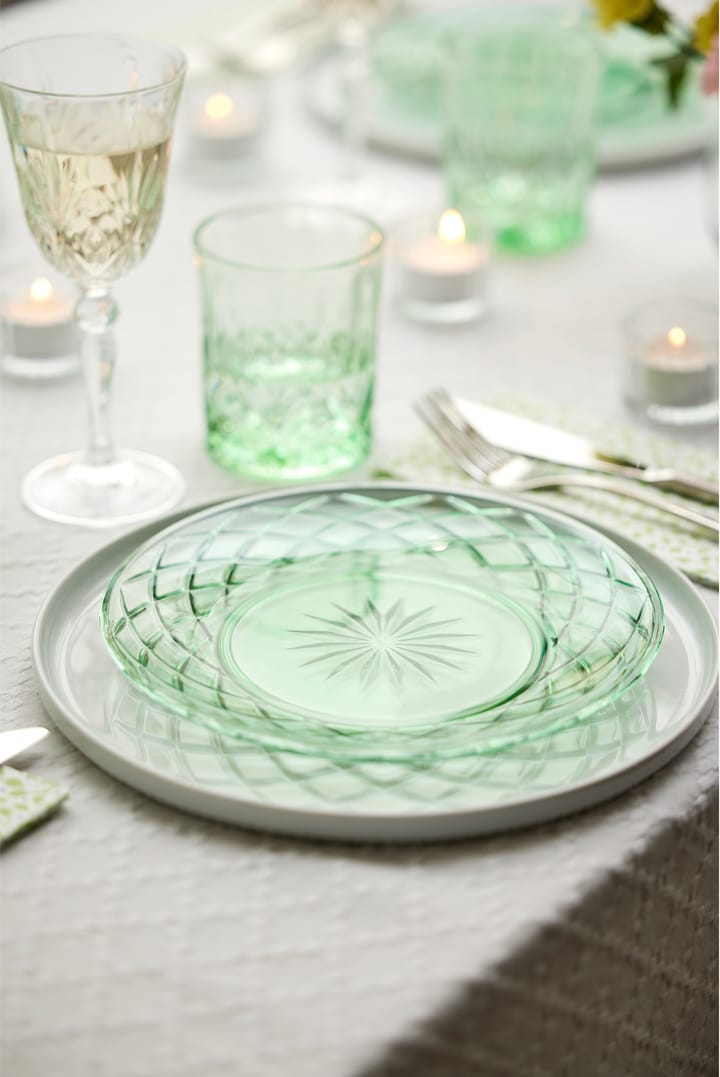 Sorrento プレート Ø21 cm 4枚, Green Lyngby Glas