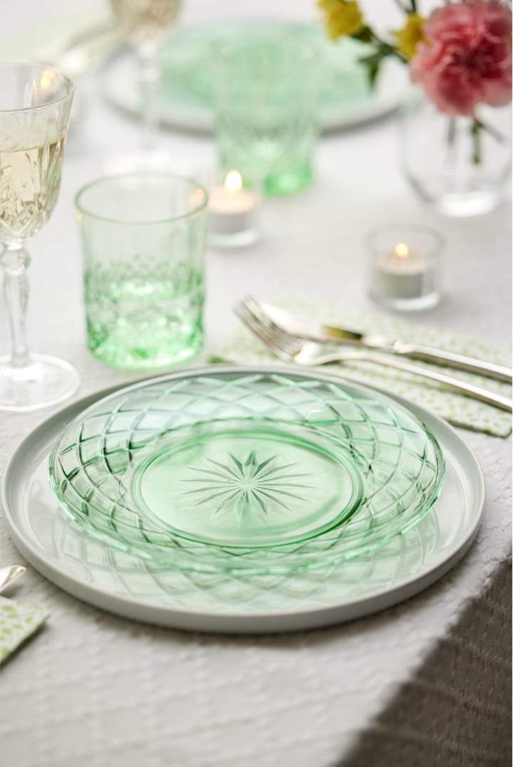 Sorrento プレート Ø21 cm 4枚, Green Lyngby Glas