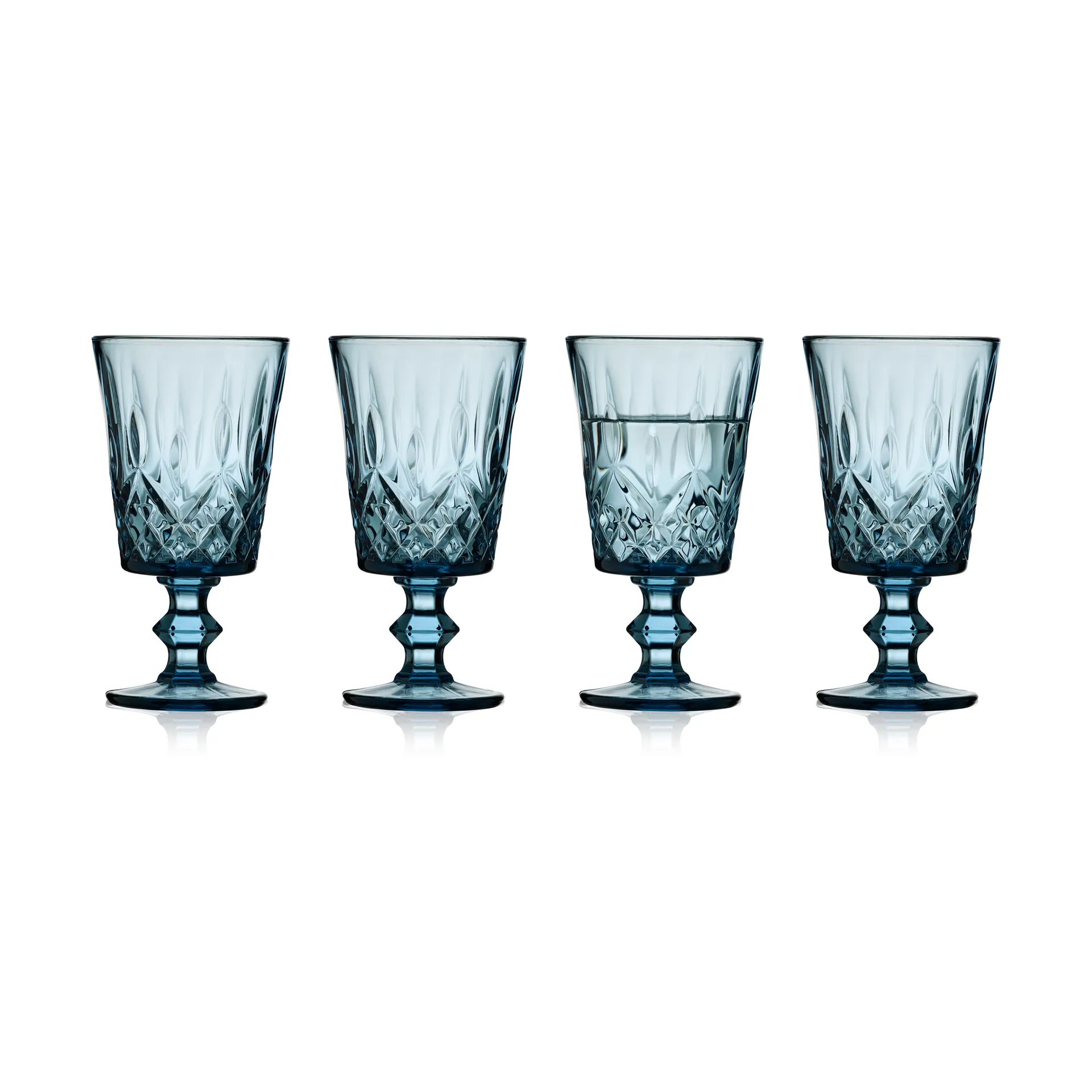 Sorrento ワイングラス 29 cl 4本セット, Blue Lyngby Glas