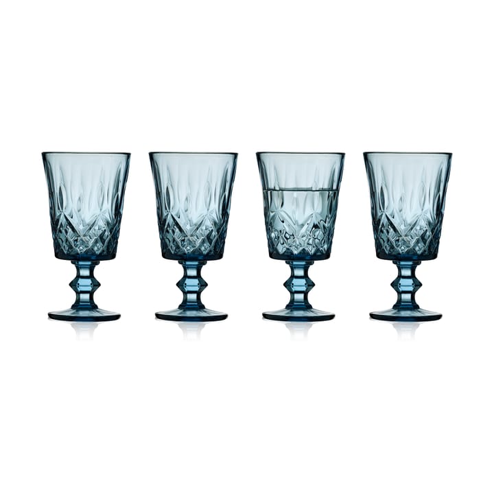 Sorrento ワイングラス 29 cl 4本セット - Blue - Lyngby Glas