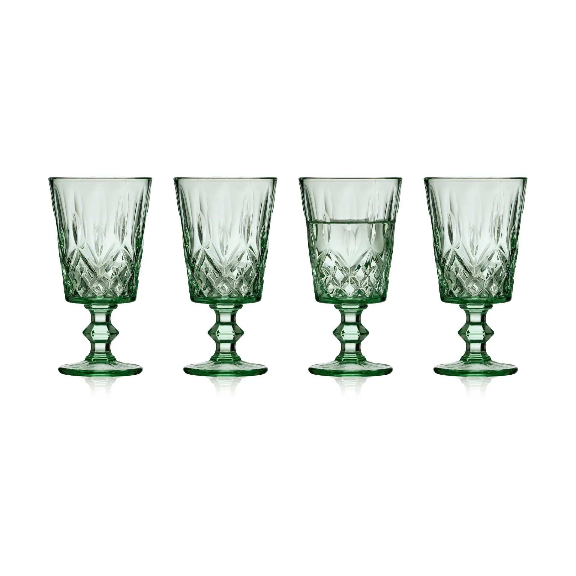 Sorrento ワイングラス 29 cl 4本セット, Green Lyngby Glas