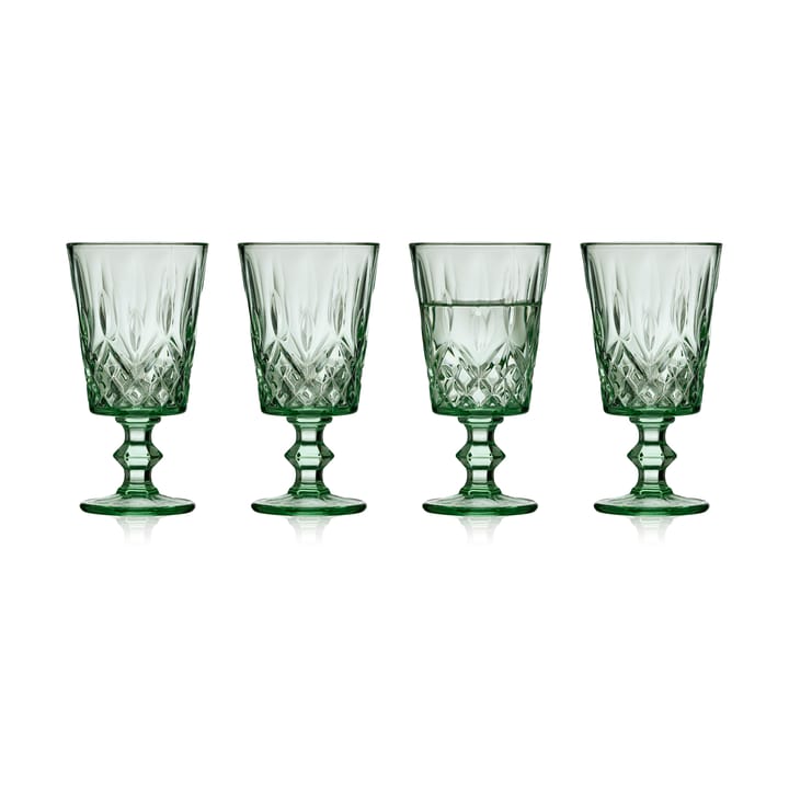 Sorrento ワイングラス 29 cl 4本セット - Green - Lyngby Glas