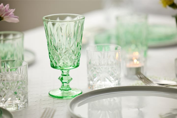 Sorrento ワイングラス 29 cl 4本セット - Green - Lyngby Glas