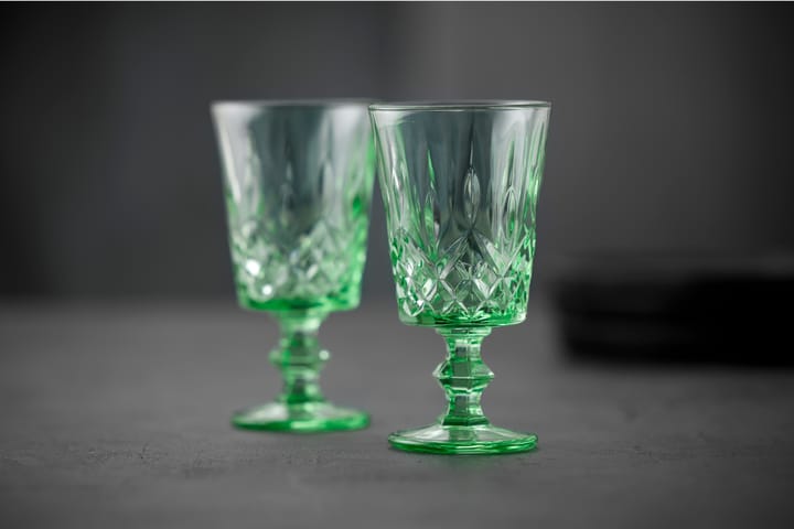 Sorrento ワイングラス 29 cl 4本セット - Green - Lyngby Glas