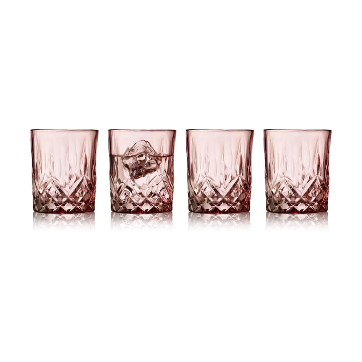 Sorrento ウイスキーグラス 32 cl 4本セット - Pink - Lyngby Glas