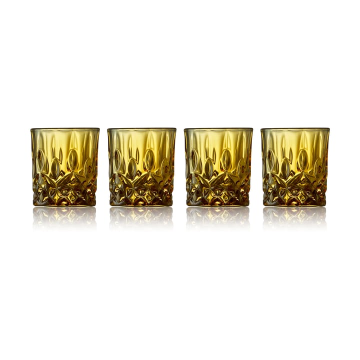 Sorrento ショットグラス 4 cl 4本セット - Amber - Lyngby Glas