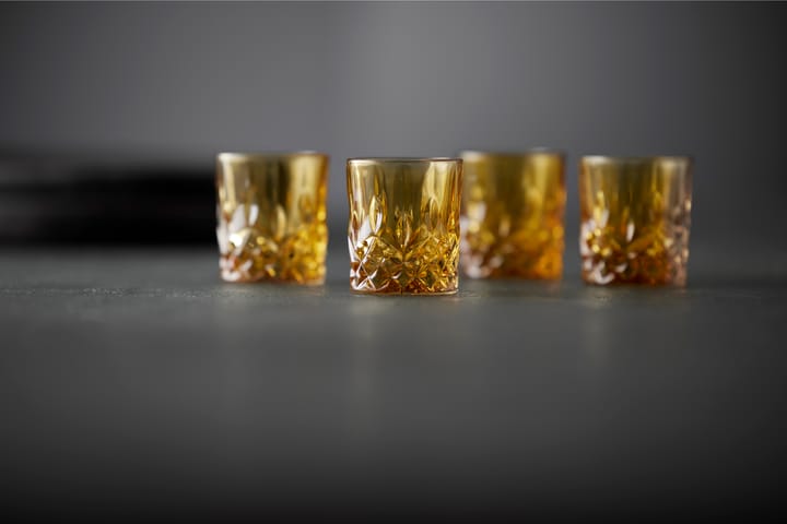 Sorrento ショットグラス 4 cl 4本セット, Amber Lyngby Glas