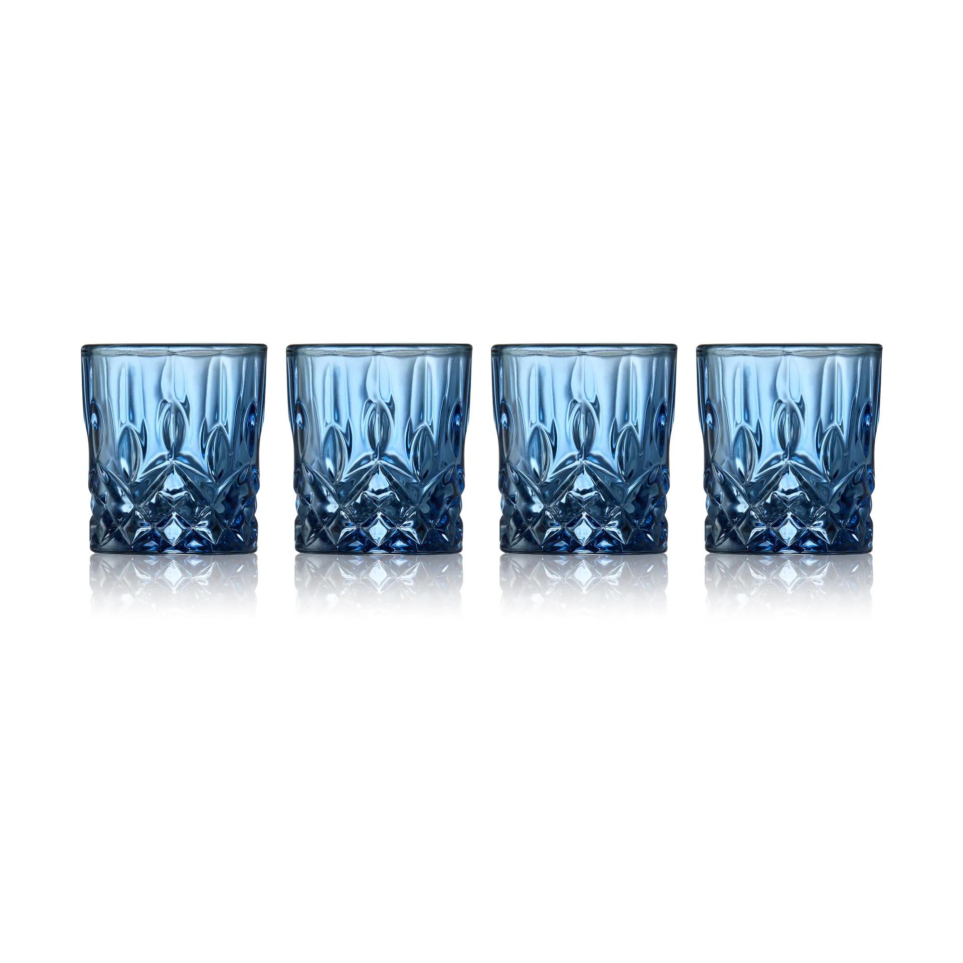 Sorrento ショットグラス 4 cl 4本セット, Blue Lyngby Glas