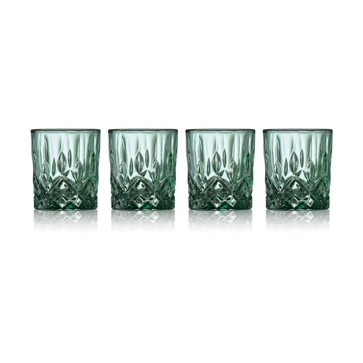 Sorrento ショットグラス 4 cl 4本セット - Green - Lyngby Glas