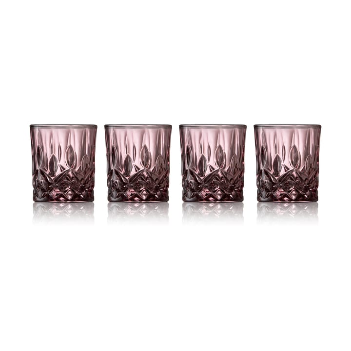 Sorrento ショットグラス 4 cl 4本セット - Pink - Lyngby Glas