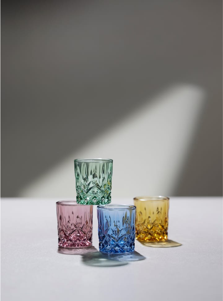 Sorrento ショットグラス 4 cl 4本セット, Pink Lyngby Glas