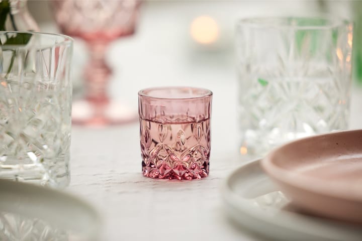 Sorrento ショットグラス 4 cl 4本セット, Pink Lyngby Glas
