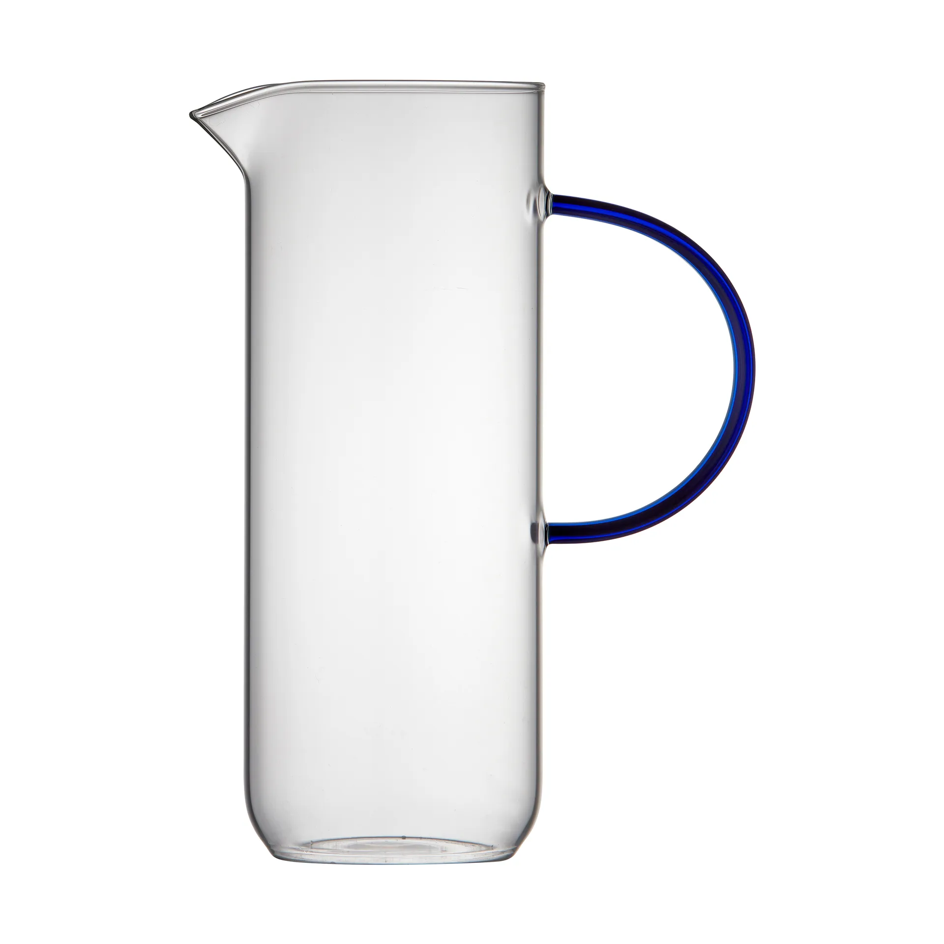 Torino グラスカラフェ 1,1 l, Clear-blue Lyngby Glas