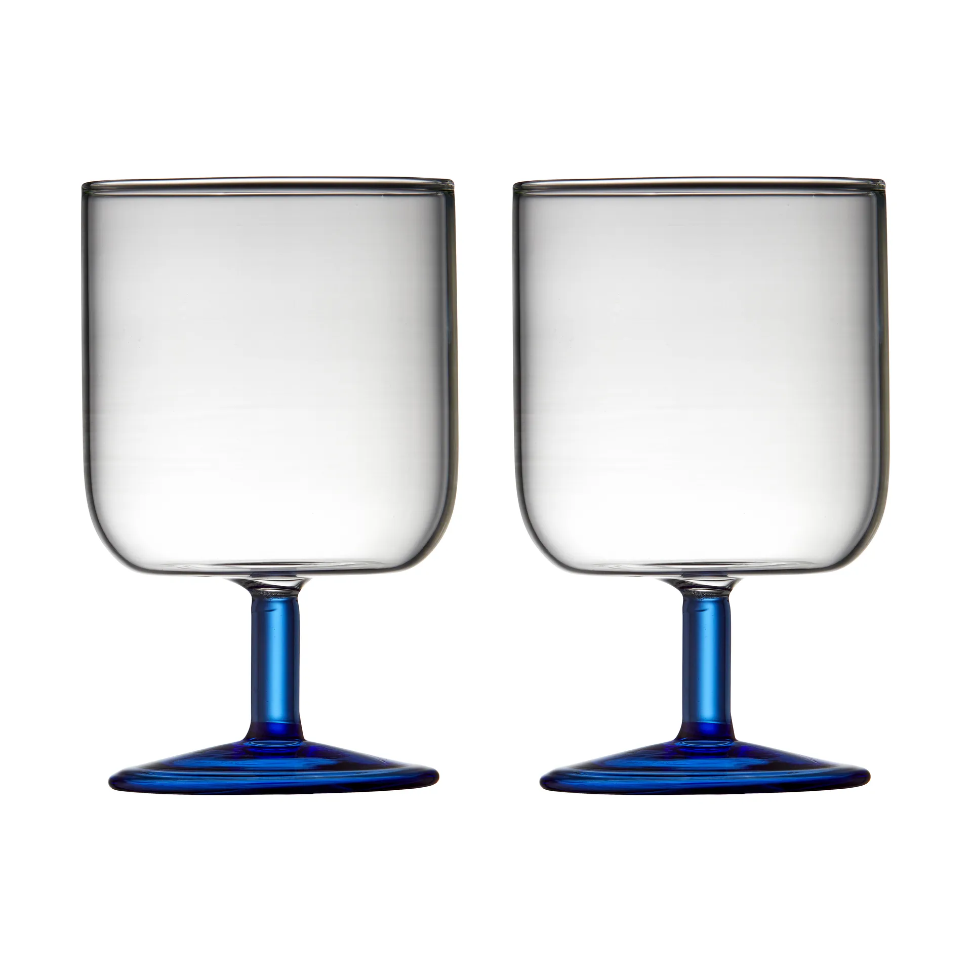 Torino ワイングラス 30 cl 2本セット, Clear-blue Lyngby Glas