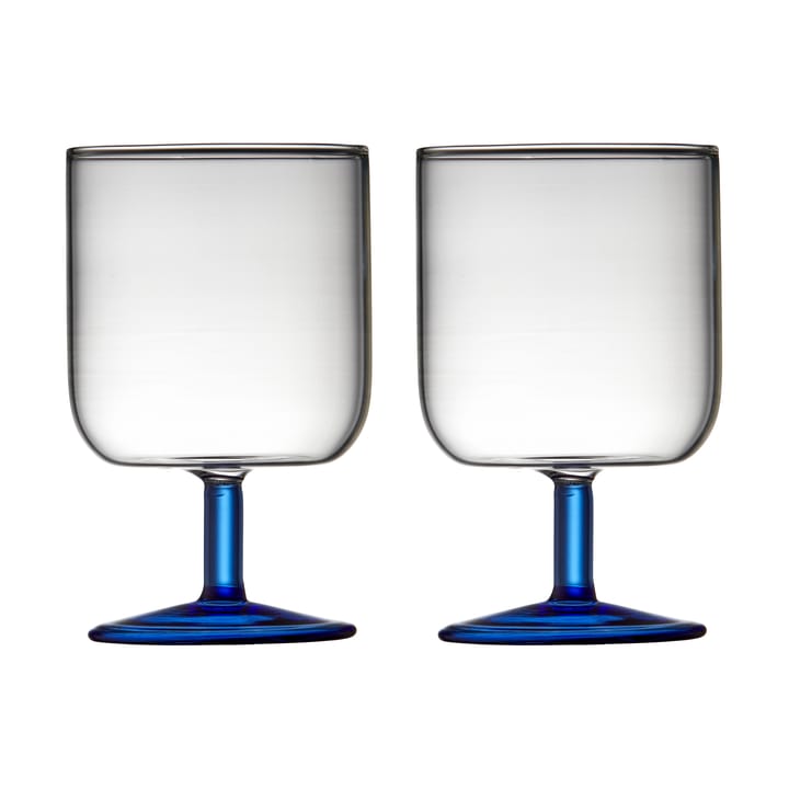 Torino ワイングラス 30 cl 2本セット - Clear-blue - Lyngby Glas