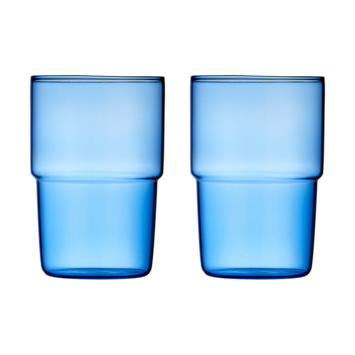 Torino グラス 40 cl 2本セット - Blue - Lyngby Glas