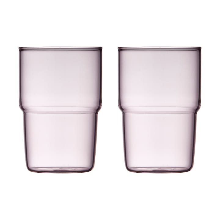 Torino グラス 40 cl 2本セット - Pink - Lyngby Glas